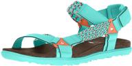 merrell womens around sunvue turquoise logo