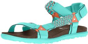 img 4 attached to Merrell Womens Around Sunvue Turquoise