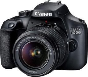 img 3 attached to 📷 Canon EOS 4000D Digital Camera with 18-55mm F/3.5-5.6 III Lens Bundle: Includes SanDisk 32GB SD Card, Flash, and More!