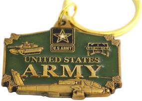 img 2 attached to Keychain Military Collectibles Patriotic Veterans