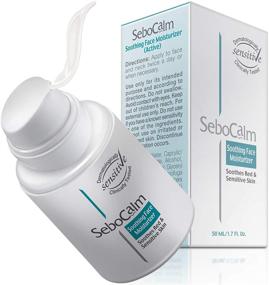 img 1 attached to SeboCalm Redness Relief Face Moisturizer: Vegan Hypoallergenic Cream for Rosacea, Acne, and Sensitive Skin