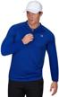 long sleeve collarless golf shirts men's clothing in active logo