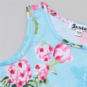 img 2 attached to Girls' Clothing: Floral Summer Holiday Sun Dress with Dress Designs