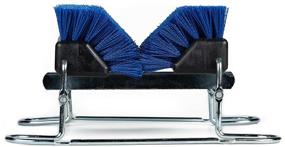 img 3 attached to 👞 Carlisle 4042414 Commercial Boot 'N Shoe Brush Scraper: Blue, with Chrome Plated Steel Frame