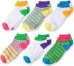 jefferies socks little stripe x small girls' clothing logo