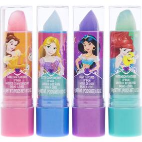 img 2 attached to 🏰 Townley Girl Disney Princess Pack Lip Gloss with Carriage Storage Case - 4-Pack