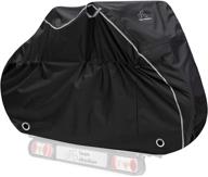 🚲 teamobsidian bike cover: ultimate waterproof outdoor storage for 1, 2 or 3 bikes - heavy duty ripstop material - 2 styles: stationary and for transportation - uninterrupted protection for all seasons logo