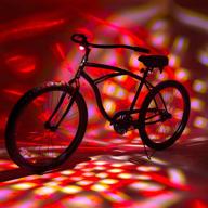 activ life disco bike tail light: vibrant red, white, and rgb color cycling lights - perfect birthday and christmas stocking stuffers for fun-loving kids and cool teens aged 5 to 12+ logo