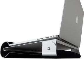 img 1 attached to 💻 Rain Design iLap 13-дюймовая алюминиевая подставка для ноутбуков