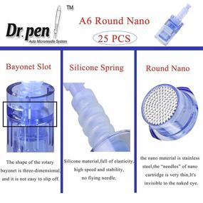 img 2 attached to ⚙️ Optimized for SEO: 25-Piece Round Nano Dr. Pen Ultima A6 Replacement Cartridges