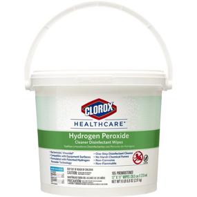 img 3 attached to Clorox Healthcare Hydrogen Peroxide Disinfectant Janitorial & Sanitation Supplies and Cleaning Chemicals