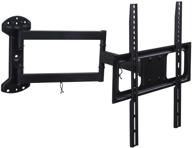 📺 full motion tv wall mount by mount-it! - long arm tv mount with 24 inch extension, ideal for 32 to 55 inch tvs, vesa 400 x 400 compatible, supports up to 77 lbs logo