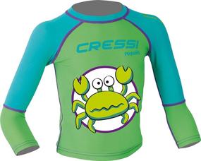 img 1 attached to 👕 Cressi Pequeno Rash Guard for Boys' Clothing in 3T and 4T Sizes