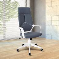 🪑 search-optimized grey regular office chair by techni mobili - modern executive studio design логотип