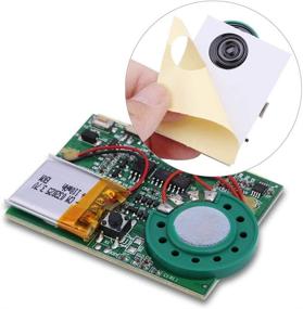 img 2 attached to 🎵 Zerone USB Music Sound Recording Module Chip for DIY Musical Gift Box, Voice Control, Photosensitive Control, Perfect for Speaking Greeting Cards, Birthday, Christmas, and Valentine