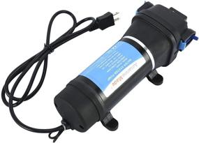 img 2 attached to 🚰 Amarine Made AC 110V Self Priming Water Pressure Diaphragm Pump - Ideal for Caravan, RV, Boat, and Marine Use