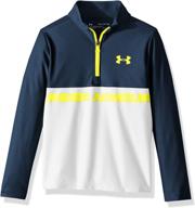 🔥 under armour boys tech 1/2 zip: optimal comfort and style for active lads logo