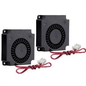 img 4 attached to 2 упаковки GDSTIME 4010 12V вентилятора Blower - 🌀 Высококачественный 40x10 мм безщеточный вентилятор постоянного тока для 3D-принтера