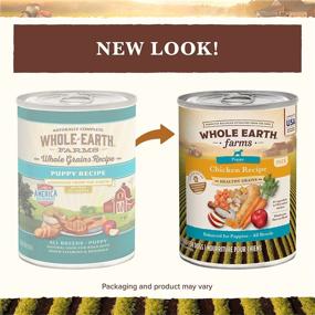 img 3 attached to Optimized Whole Earth Farms Grain-Free & Healthy Grains All Breed Wet Dog & Puppy Food (Case of 12)