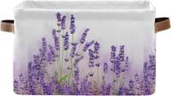 keepreal lavender flowers collapsible organizer logo