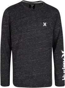 img 3 attached to 👕 Hurley Boys' Long Sleeve Essential T-Shirt