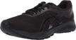 asics gt 1000 running carbon black men's shoes logo