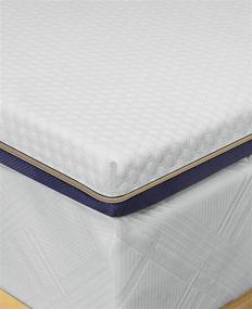 img 3 attached to BedStory 3 Inch Memory Foam Mattress Topper Queen, Pressure-Relieving, Enhances Sleep Quality, Back Pain Relief, Premium Gel-Infused Ventilated Mattress Pad with Removable Cover - CertiPUR-US Certified