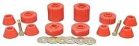 img 3 attached to 🚗 Enhance Your Ride: Prothane 7-104 Red Body and Standard Cab Mount Bushing Kit - 12 Piece