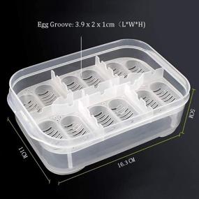 img 3 attached to 🥚 12-Hole NGe Reptile Egg Breeding Hatchery Box: Optimal Incubator Tray Container for Snake, Gecko, and Lizard Hatchlings