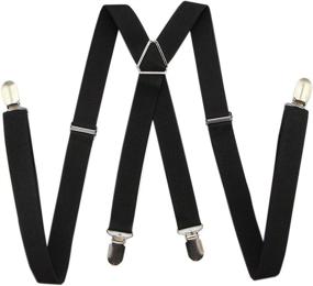 img 3 attached to JAIFEI Mens Suspenders Bowtie Set