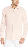 👔 cubavera bright linen essential sleeve men's shirts - ideal attire logo