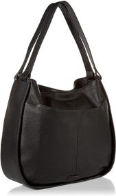img 3 attached to Vince Camuto Hayes Hobo Black Women's Handbags & Wallets for Hobo Bags