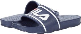 img 1 attached to 👟 Fila Sleek Slide: Стильные туфли и сандалии для маленьких мальчиков