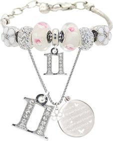 img 4 attached to 🎉 Unique 11th Birthday Bracelet and Necklace for Girls: Perfect Gift Ideas for 11 Year Old Daughters