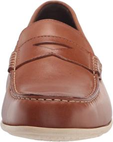 img 3 attached to Rockport Malcom Penny Loafer Черный: Строгий стиль и изысканный комфорт