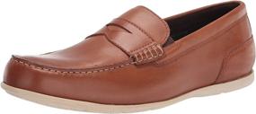 img 4 attached to Rockport Malcom Penny Loafer Черный: Строгий стиль и изысканный комфорт