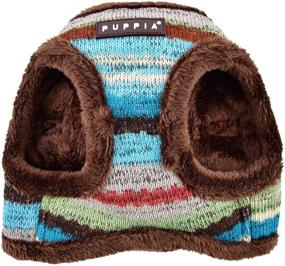 img 3 attached to 🐾 Puppia Crayon Harness B X-Large Brown: Sturdy and Stylish Dog Vest for Ultimate Safety and Comfort