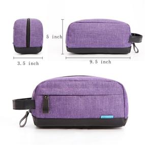 img 3 attached to 💦 Water-Resistant UtoteBag Shaving Toiletry Organizer