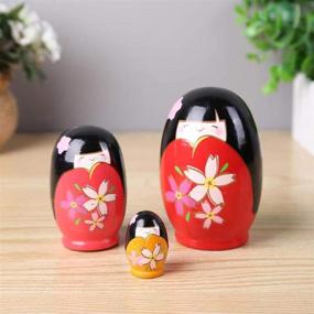 img 2 attached to Konrisa Matryoshka Japanese Education Decoration