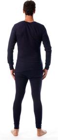 img 1 attached to 🔥 #FollowMe Men's Ultra Soft Thermal Underwear Set - Enhanced SEO