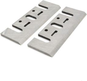 img 2 attached to 🔪 Premium TAROSE 82mm HSS Hand Planer Blades for DeWalt, Bosch, Makita - Pack of 2