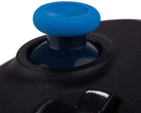 img 1 attached to 🎮 Enhance Your Gaming Experience with TOMSIN Replacement Thumbsticks for Xbox One/PS4 Controllers - True Rubberized Original Joysticks for Xbox One S (2 Pcs) (Blue)