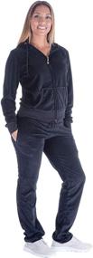 img 3 attached to Jogging Workout Sweatsuit Tracksuit Loungewear Sports & Fitness for Team Sports