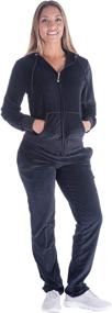 img 4 attached to Jogging Workout Sweatsuit Tracksuit Loungewear Sports & Fitness for Team Sports