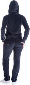 img 1 attached to Jogging Workout Sweatsuit Tracksuit Loungewear Sports & Fitness for Team Sports