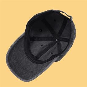 img 1 attached to 🧢 Washed Retro Baseball Caps: Vibrant Solid Color Collection for Both Men and Women - Adjustable Dad's Hat in 1pcs, 3pcs, and 6pcs Options