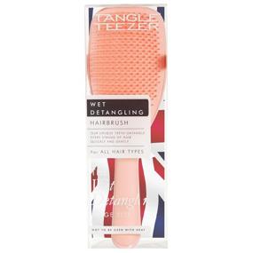 img 1 attached to Большая розовая щетка для волос Tangle Teezer Wet Detangler со светящимся эффектом.
