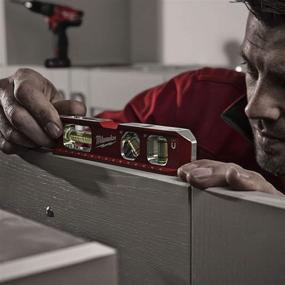 img 1 attached to 📏 Enhance Your Accurate Measurements with the Milwaukee 4932459097 Billet Torpedo Level in Red/Black