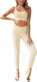 img 4 attached to Beaufident Womens Legging Workout Leggings Sports & Fitness