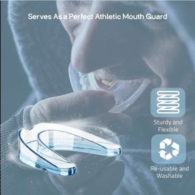 img 1 attached to 🦷 USA Designed Wallerr Professional Dental Guards – Set of 4 - Custom Fit Teeth Grinding Mouth Guards for Regular & Heavy Duty Protection